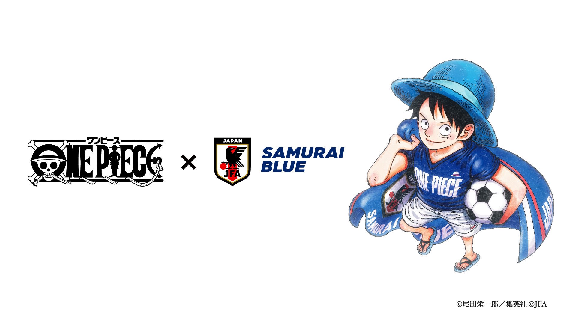 one piece x samurai blue
